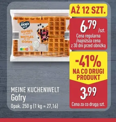 Gofry Meine Kuchenwelt promocja w Aldi