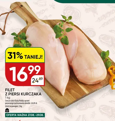 Filet z piersi kurczaka promocja w Chata Polska