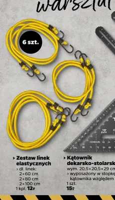 Zestaw linek elastycznych promocja w Netto