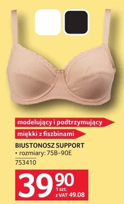 Biustonosz Support promocja w Selgros