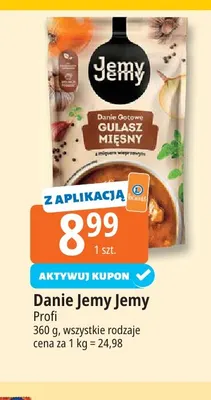 Danie gotowe Jemy Jemy różne rodzaje promocja w Leclerc