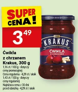 Ćwikła z chrzanem promocja w Twój Market