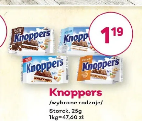 Wafel Knoppers promocja w Bliski