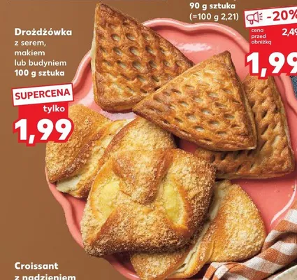 Drożdżówka promocja w Kaufland