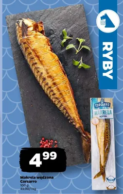 Makrela wędzona Corsarro promocja w Netto
