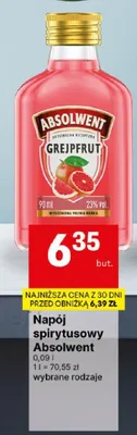Napój spirytusowy Absolwent Grejpfrut promocja w Delikatesy Centrum