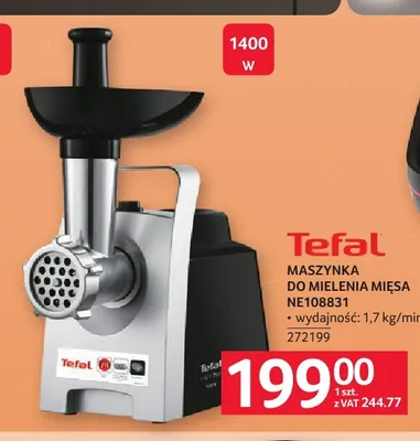 Maszynka do mielenia mięsa NE108831 Tefal promocja w Selgros