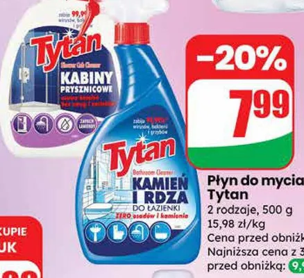 Płyn do mycia Kamień i Rdza do Łazienki promocja w Dino