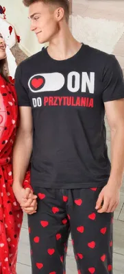 Piżama walentynkowa męska promocja w Netto
