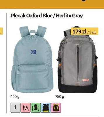 Plecak Oxford Blue promocja w Empik