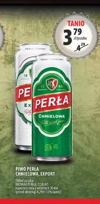 Piwo Perła Export promocja w Arhelan