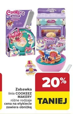Zabawka linia COOKEEZ MAKERY promocja w Carrefour