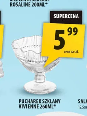 Pucharek szklany Vivienne 260 ml promocja w Arhelan