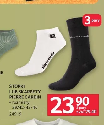 Stopki Pierre Cardin 3-pak promocja w Selgros