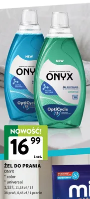 Żel do prania ONYX universal promocja w Intermarche