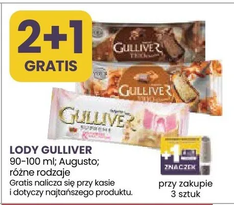 Lody Gulliver promocja w Stokrotka