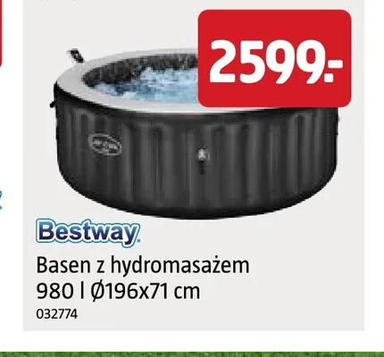 Basen z hydromasażem Bestway 980 l promocja w Jula