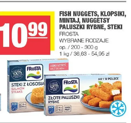 Fish nuggets Frosta promocja w SPAR