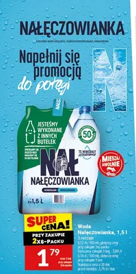 Woda Nałęczowianka promocja w Twój Market