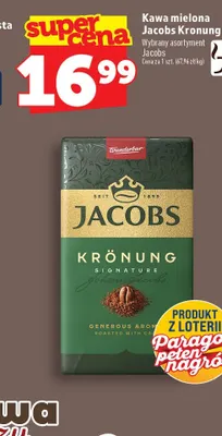Kawa mielona Jacobs Krönung promocja w TOPAZ