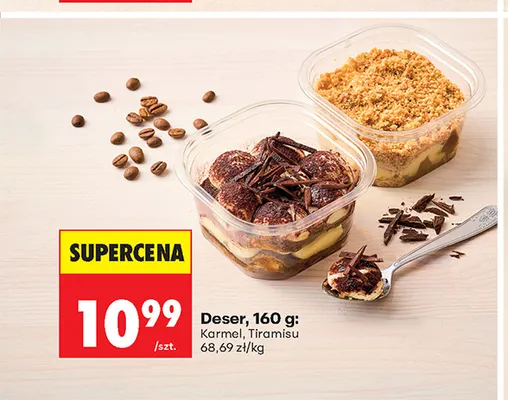 Deser Karmel promocja w Biedronka