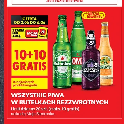 Piwo Heineken promocja w Biedronka