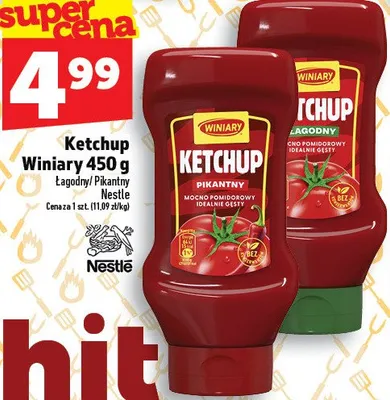 Ketchup Winiary 450g promocja w TOPAZ