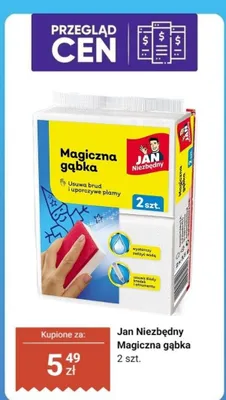 Magiczna gąbka promocja w Dino