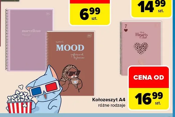 Kołozeszyt A4 Interdruk promocja w Carrefour