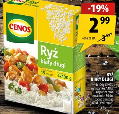 Ryż biały długi promocja w Arhelan