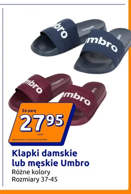 Klapki damskie Kappa promocja w Action