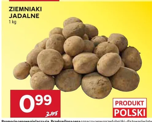 Ziemniaki jadalne promocja w Stokrotka