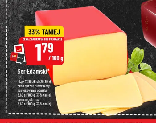 Ser Edamski promocja w POLOmarket