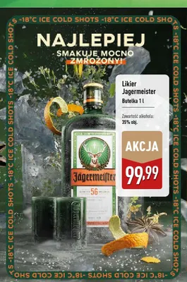 Likier Jägermeister promocja w Aldi