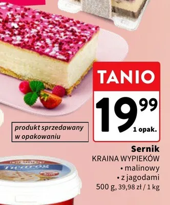 Mazurek wielkanocny Kraina wypieków promocja w Intermarche