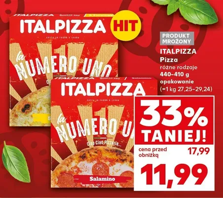 Pizza Italpizza Salamino promocja w Kaufland