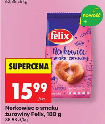 Nerkowiec o smaku żurawiny promocja w Biedronka