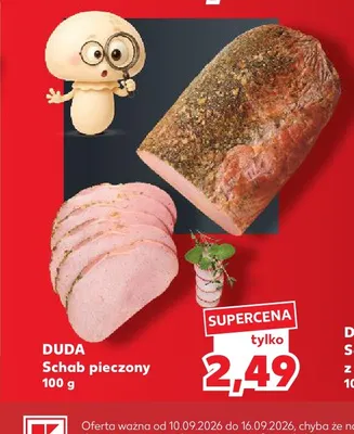 Schab pieczony Duda promocja w Kaufland