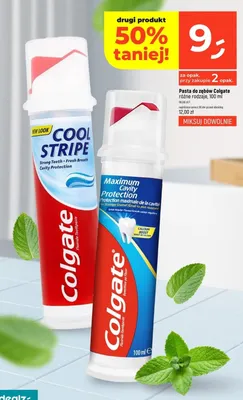 Pasta do zębów Colgate Cool Stripe promocja w Dealz