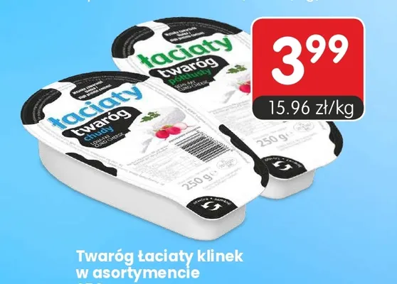 Twaróg Łaciaty klinek promocja w Market Point