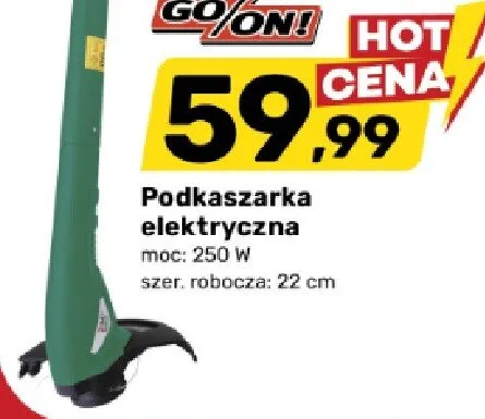 Podkaszarka elektryczna promocja w Bricomarche