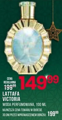 Woda perfumowana Lattafa Victoria promocja w Drogerie Natura