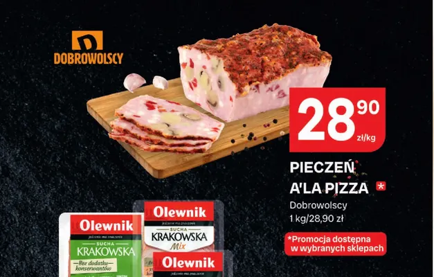 Pieczeń a'la pizza Dobrowolscy promocja w Chorten