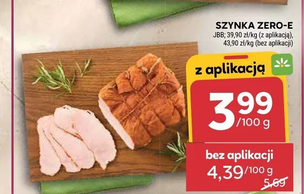 Szynka Zero-E JBB promocja w Stokrotka