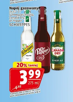 Napój gazowany Dr Pepper promocja w Prim Market