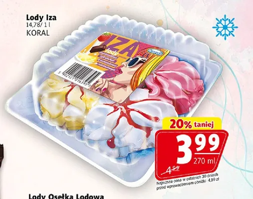 Lody Iza promocja w Prim Market