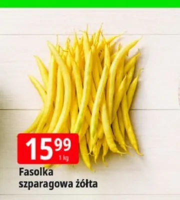 Fasolka szparagowa żółta promocja w Leclerc