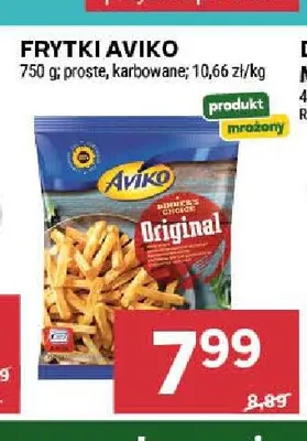 Frytki karbowane Aviko promocja w Stokrotka