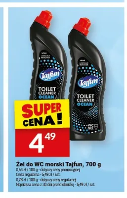 Żel do WC morski Tajfun promocja w Twój Market