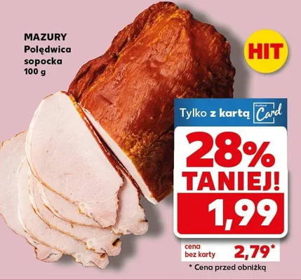 Polędwica sopocka promocja w Kaufland